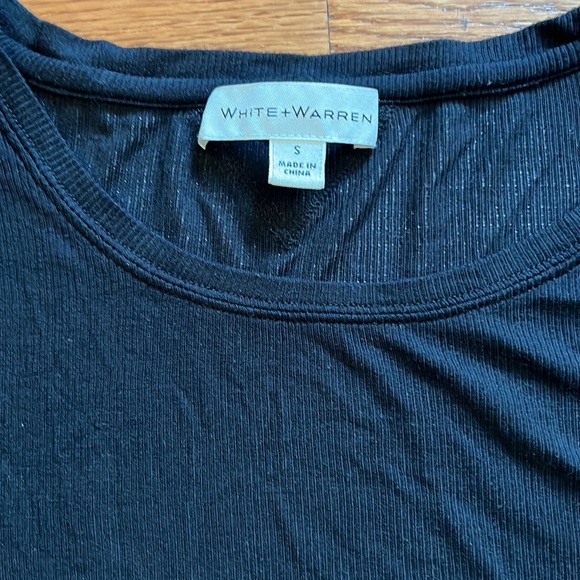 White and Warren - Ribbed flowy top - small - Picture 2 of 8